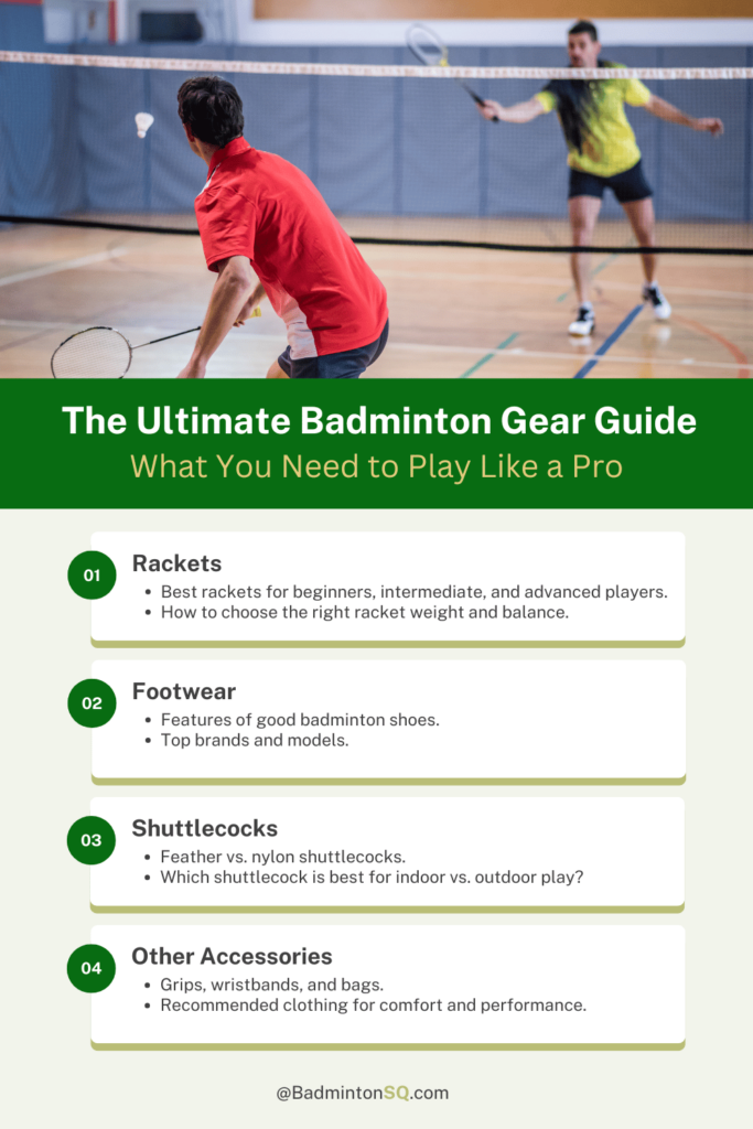 The Ultimate Badminton Gear Guide What You Need to Play Like a Pro