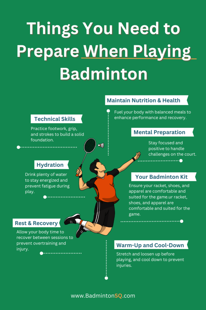 Things You Need to Prepare When Playing Badminton