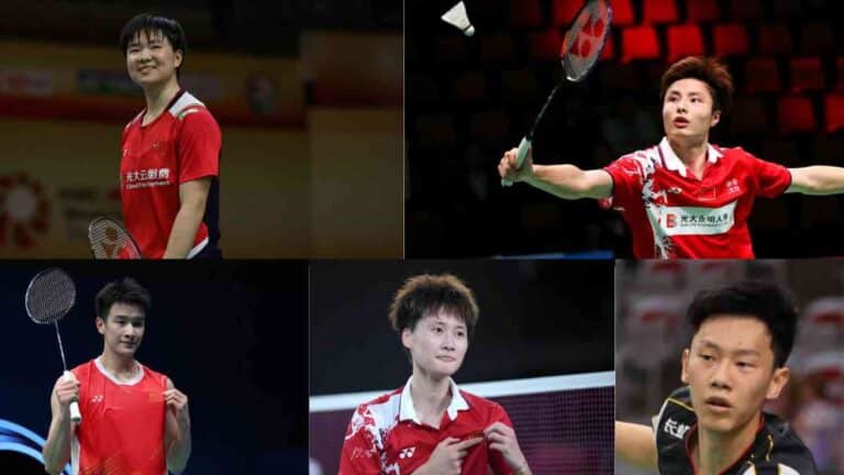 Badminton Players from China