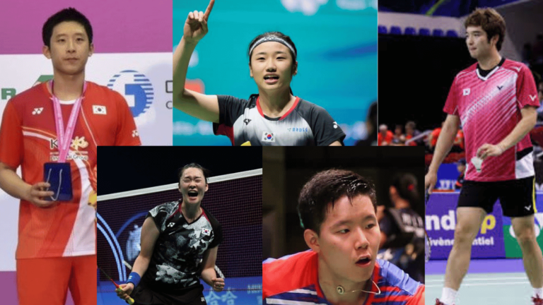 Top 5 Badminton Players from South Korea