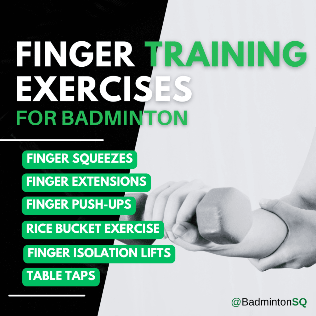 Badminton Finger Training Exercises