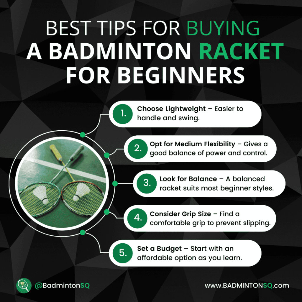 Best Tips for Buying a Badminton Racket for Beginners