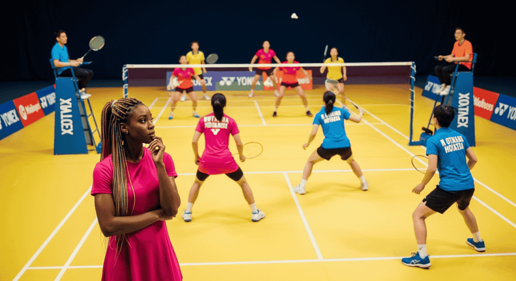 Can Colors Distract Opponents in Doubles or Singles Play