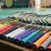Different Colors Grips in Badminton