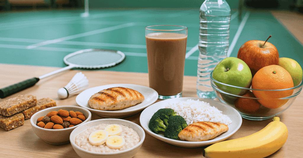 What to Eat Before and After a Badminton Match