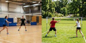 Indoor vs Outdoor Badminton Sets