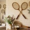 Vintage Badminton Racket Décor Ideas
